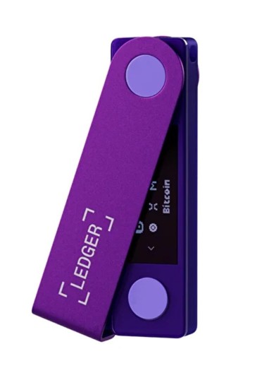 Ledger Nano X Amethyst Purple USB Bellek